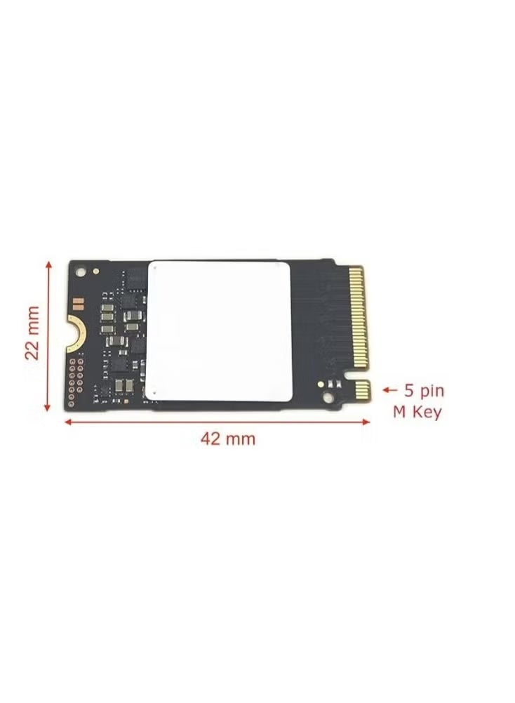 وحدة تخزين SSD NVMe PCIe من الجيل الثالث - هارد داخلي M.2 عالي السرعة بواجهة M-Key للأجهزة المدمجة واللابتوب النحيف (نسخة OEM) - Image 2
